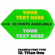 Personalised Dart Flights 5