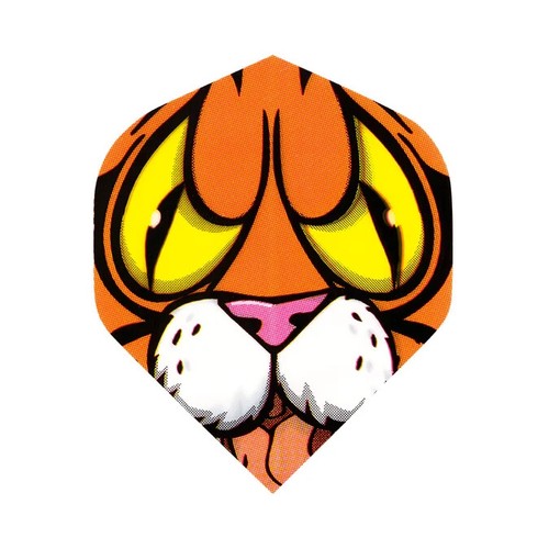 Cartoon tiger lion - cartoon, dart