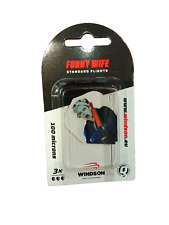 3 Dart Flights "Funny Wife"